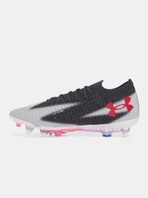 Cizme de fotbal pentru bărbați UNDER ARMOUR UA TEAM SHADOW C ELITE 3 HYB 6006251-016 GRI