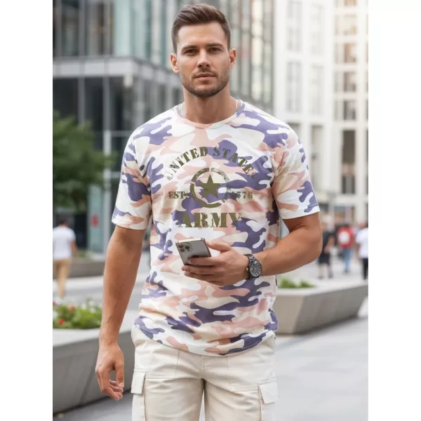  Tricou pentru bărbați DSTREET NX2002R-BT-M BEJ 