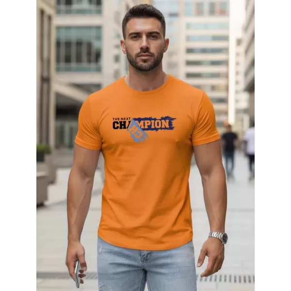  Tricou pentru bărbați DSTREET NX5017R-OR PORTOCALE 