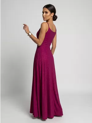 Rochie NUMOCO 299-21 BROCART FUCSIA