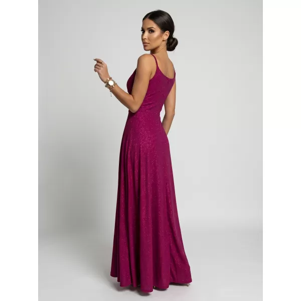  Rochie NUMOCO 299-21 BROCART FUCSIA 