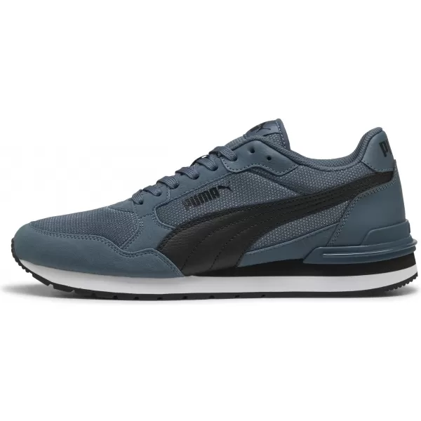 Cizme PUMA ST RUNNER V4 MESH 39966619 EVENING BLUE/ ALBASTRU SEARA/NEGRU PUMA/ALB PUMA 