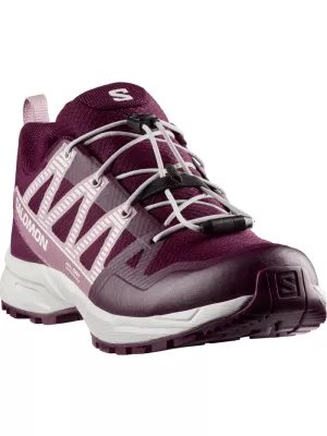 Pantofi pentru copii SALOMON OUTSCAPE WATERPROOF L49212600 ÎNFLORIRE DE IARNĂ/ROZ ZORI/ALB