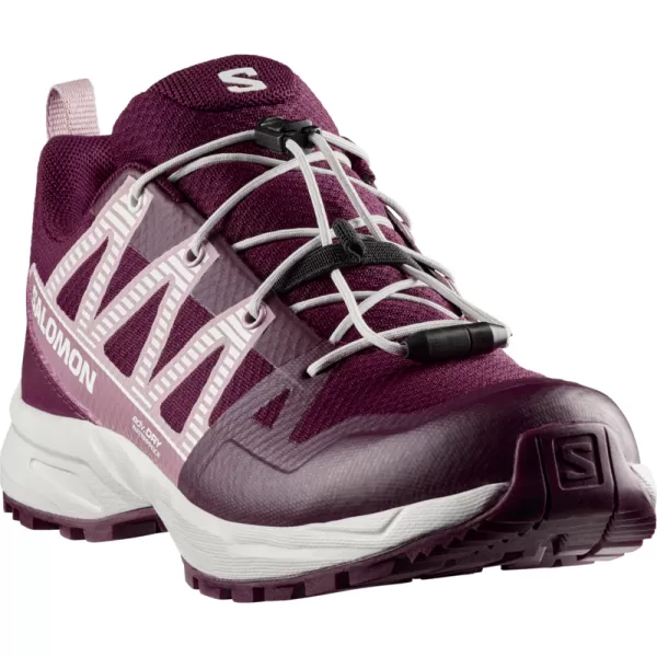  Pantofi pentru copii SALOMON OUTSCAPE WATERPROOF L49212600 ÎNFLORIRE DE IARNĂ/ROZ ZORI/ALB 