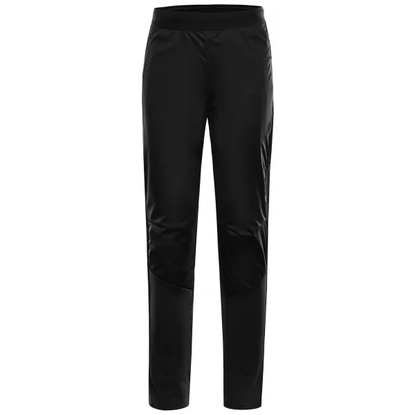  Pantaloni softshell pentru bărbați ALPINE PRO ABAR 2 NEGRU 