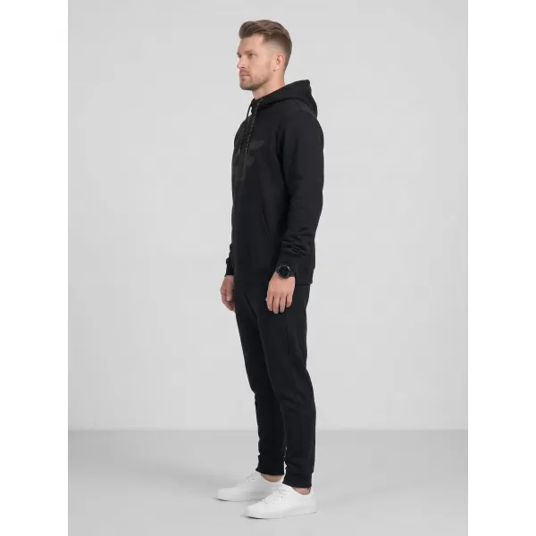  Hanorac pentru bărbați 4F WMM00TSWSM2548 NEGRU ADÂNC 