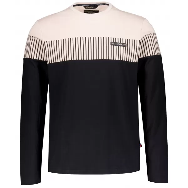  Tricou pentru bărbați ALTISPORT IGGY BEJ DESCHIS 