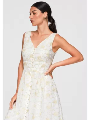 Rochie OMBRE OW-DLR-E0015 ALB