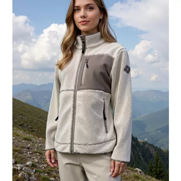  Hanorac cald de dama ALPINE PRO FERADA 3 LEMN DE PLUTIRE 
