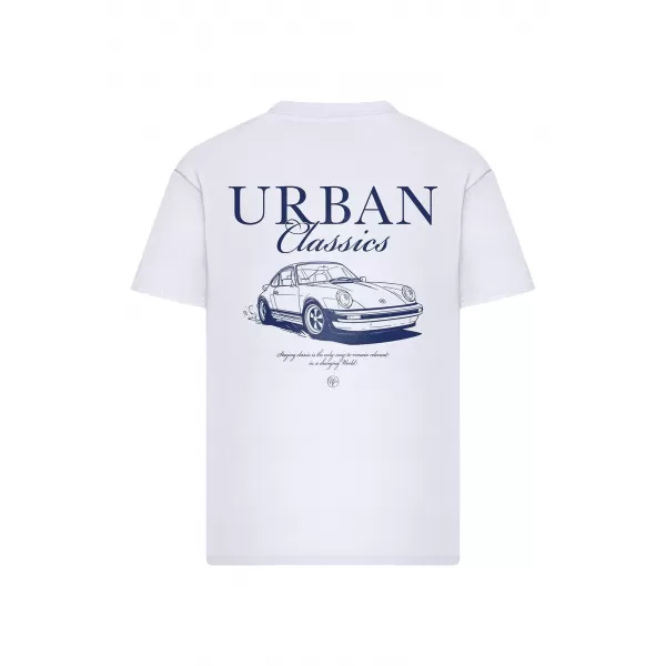  Tricou pentru bărbați URBAN CLASSICS TB8755 ALB 