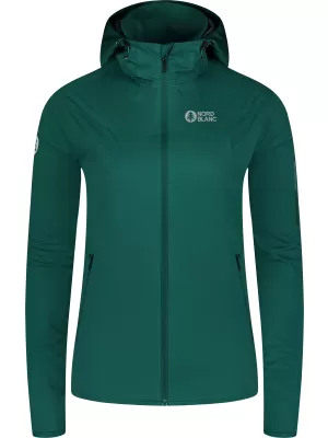 Jachetă softshell pentru femei NORDBLANC OUTLAND NBSSL8324 VERDE