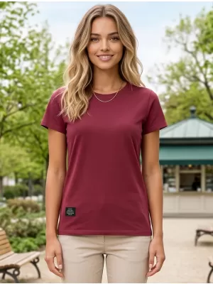 Tricou de damă ALTISPORT NP/ALWST26001 BURGUNDIA