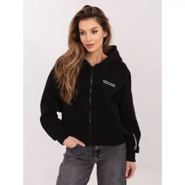  Hanorac de dama SUBLEVEL D10600BI02863A3 NEGRU 