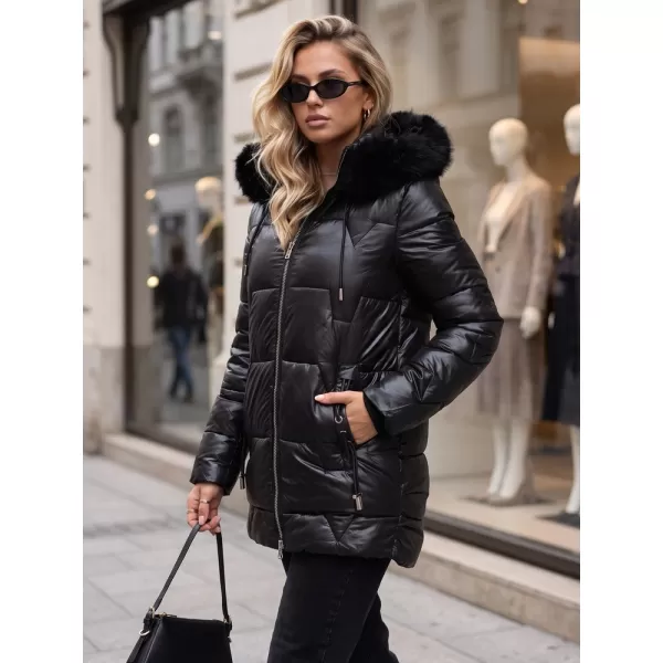  Geaca de dama DSTREET TY5755 NEGRU 