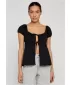 Tricou de dama URBAN CLASSICS TB8177-00007 NEGRU