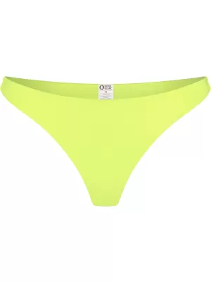 Fund de bikini de damă NORDBLANC GLITZ NBSSS8240 GALBEN STRĂLUCITOR