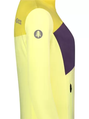 Hanorac ușor de damă din fleece NORDBLANC BEECH NBSFL8375 CHIHLIMBAR