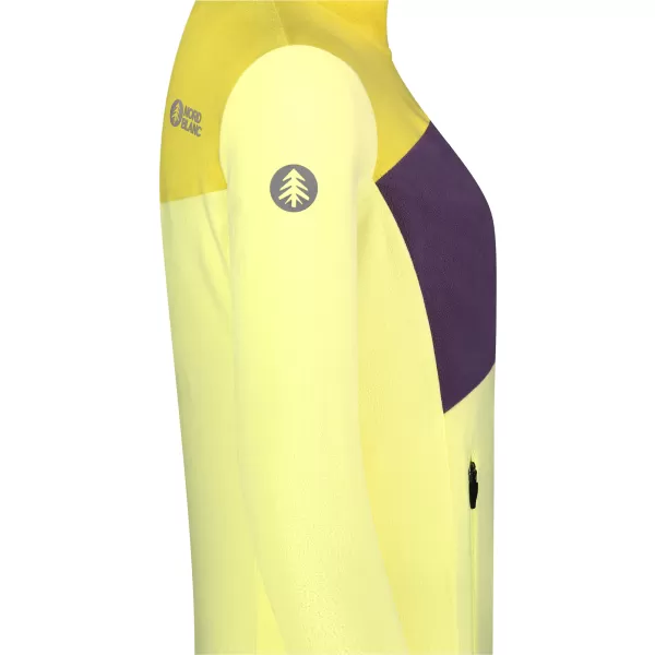  Hanorac ușor de damă din fleece NORDBLANC BEECH NBSFL8375 CHIHLIMBAR 