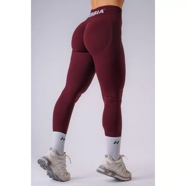  Jambiere de damă NEBBIA FLOW SEAMLESS 496 CLARET 
