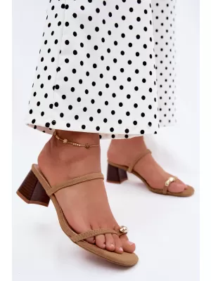 Pompe de dama BOTO 22-391 KAKI