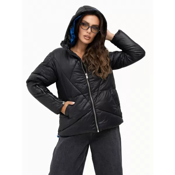 Geaca de dama SUBLEVEL D50048X44517A2 NEGRU 