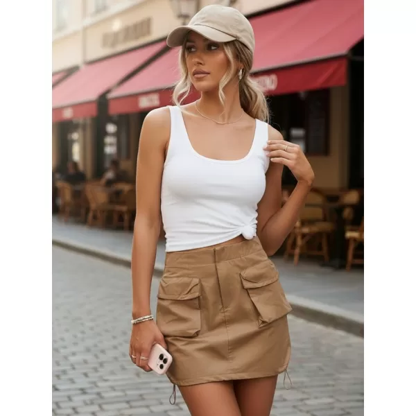  Fusta de dama DSTREET CY0440 CARAMEL 