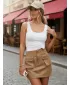 Fusta de dama DSTREET CY0440 CARAMEL