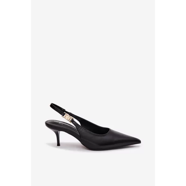  Sandale de dama BOTO TH-17 NEGRU 