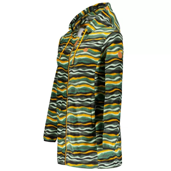  Hanorac de damă din fleece ALTISPORT ILANI KAKI 