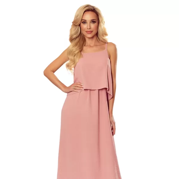  Rochie de femei NUMOCO 294-3 ROZ PUDRA 