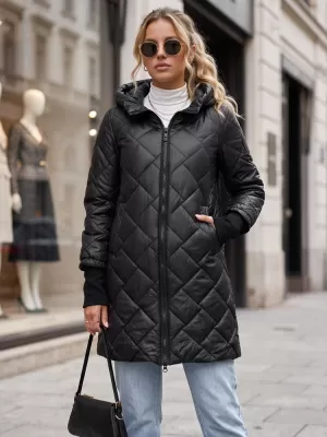 Geaca de dama DSTREET TY5865 NEGRU