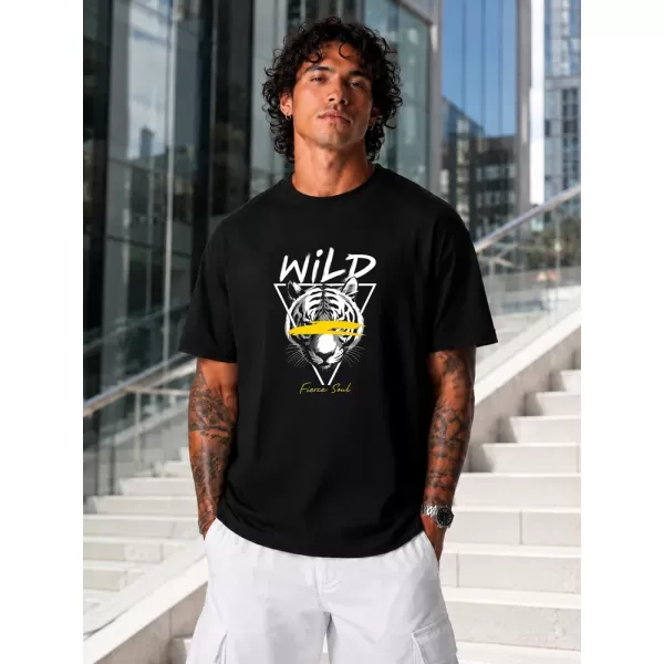  Tricou pentru bărbați DSTREET NX1005R-BK-O NEGRU 