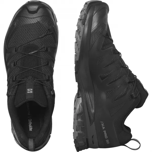  Pantofi pentru bărbați SALOMON XA PRO 3D V9 WIDE L47273100 NEGRU/FANTOMĂ/PEWTER 