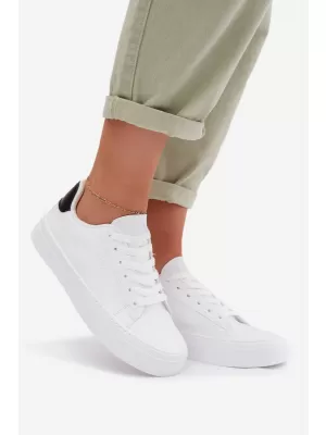 Adidași de damă BIG STAR SHOES TT274928 ALB