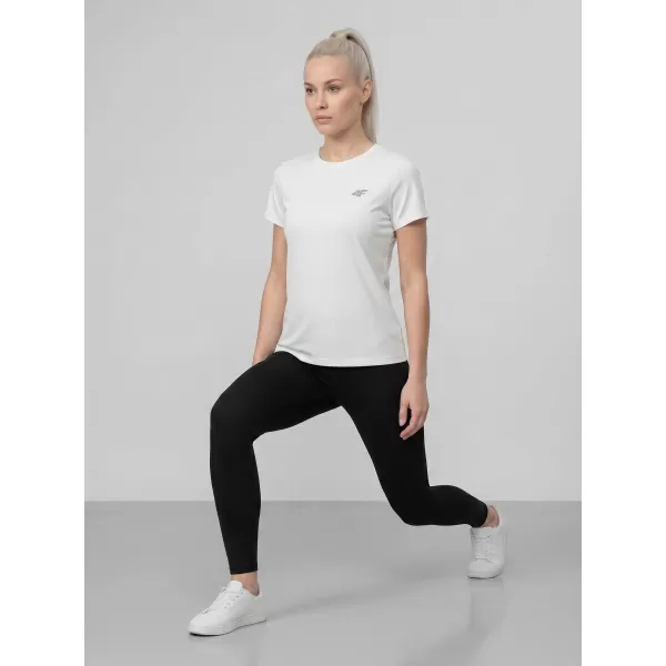  Tricou pentru femei 4F WMM00TTSHF3308 ALB 