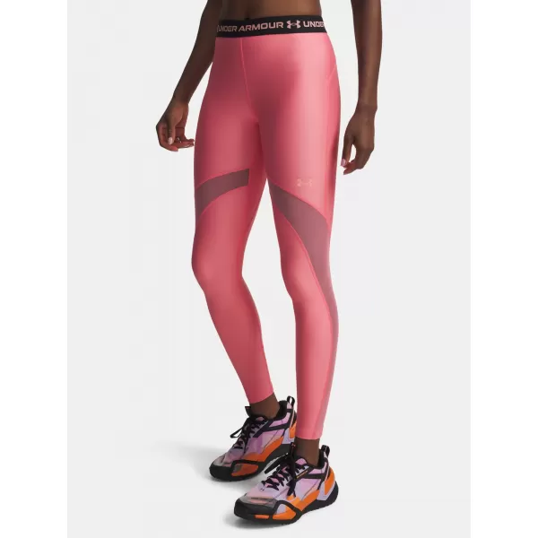  Jambiere de damă UNDER ARMOUR HEATGEAR MESH LEGGING 6010009-600 ROZ 