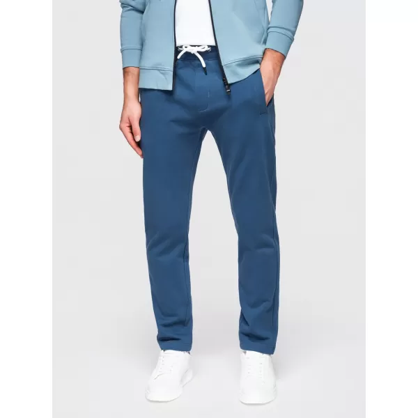  Pantaloni pentru bărbați OMBRE OM-PABS-0304 ALBASTRU ÎNCHIS 