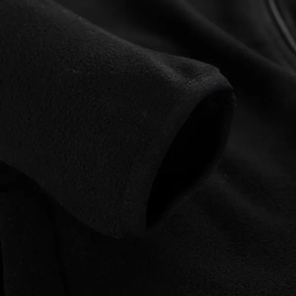  Hanorac fleece pentru copii ALPINE PRO SIUSO 4 NEGRU 