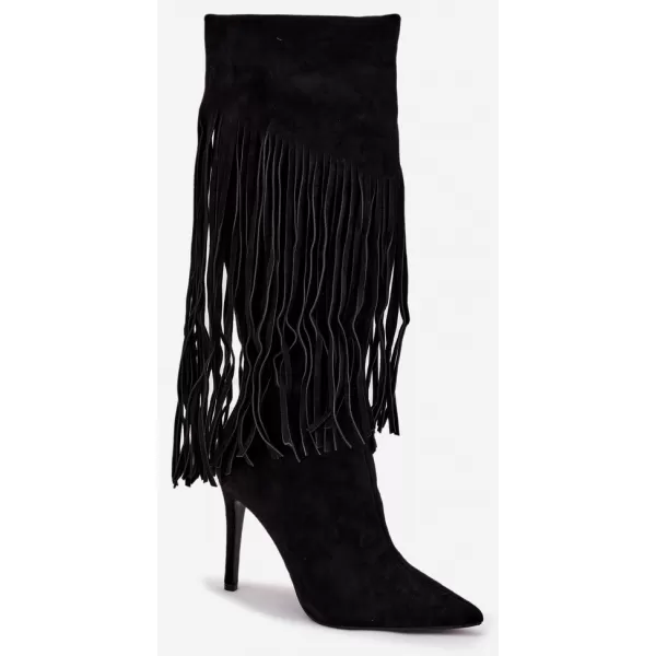  Cizme de dama BOTO H-59 NEGRU 
