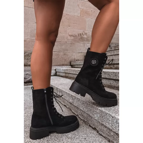  Pantofi de dama BOTO DA202P NEGRU MAT 