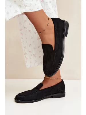 Mocasini de dama BOTO 1538 NEGRU