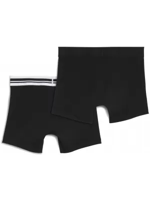 Boxeri pentru bărbați PUMA MEN EVERYDAY PLACED LOGO BOXER 2P 93847601 NEGRU