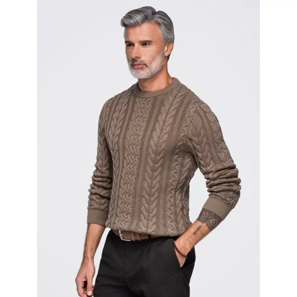  Pulover pentru bărbați OMBRE OM-SWSW-0191 MARO 