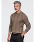Pulover pentru bărbați OMBRE OM-SWSW-0191 MARO