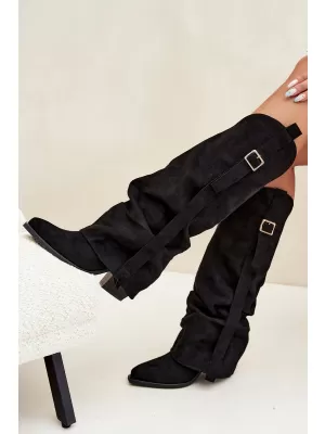 Cizme de dama BOTO 7699A NEGRU
