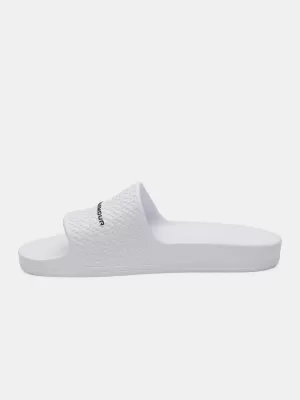 Papuci de damă UNDER ARMOUR W ARMR SLIDE LITE 6007533-100 ALB