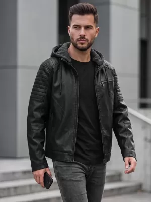 Jachetă pentru bărbați DSTREET TX5143 NEGRU