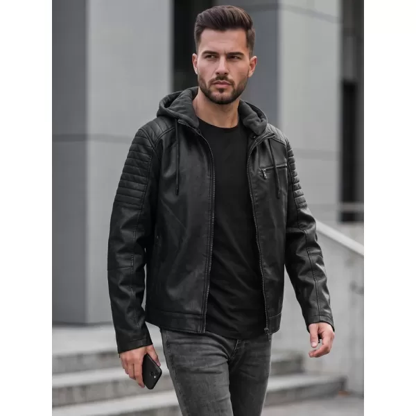  Jachetă pentru bărbați DSTREET TX5143 NEGRU 
