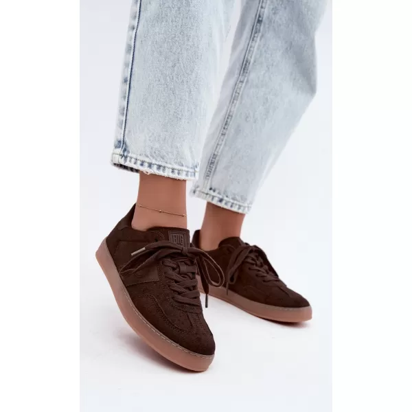 Pantofi de dama BIG STAR SHOES UU274397 CIOCOLATĂ 