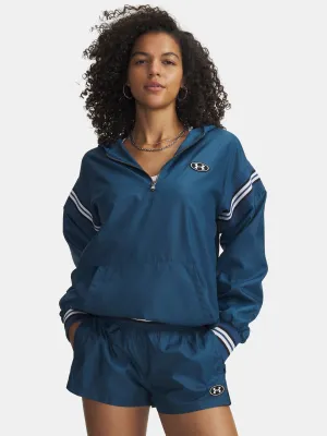 Geaca de dama UNDER ARMOUR ICON WOVEN HERITAGE QZ 6009946-498 ALBASTRU